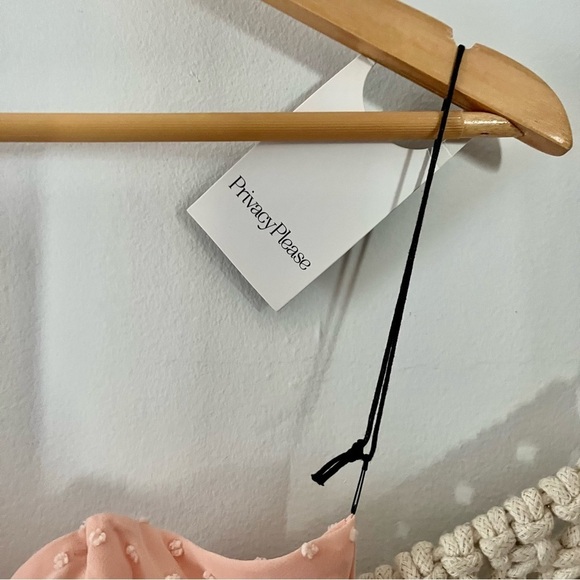 Revolve Privacy Please Peach One Shoulder Flutter Sleeve Trumpet Maxi Dress - Picture 4 of 12